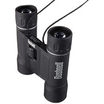 Bushnell 파워뷰 루프 프리즘 쌍안경 블랙 10x25mm 접이식 컴팩트 사이즈