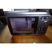 캐논 파워샷 A490 10.0MP 디지털 카메라 - 테스트된 작업 *배터리 커버 문제*