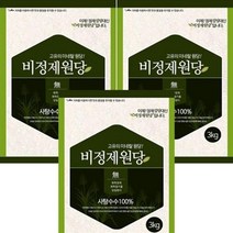 사탕수수100% 비정제 원당 (3kgx3봉), 3kg, 12개