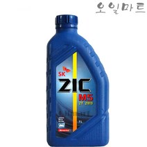 오일마트 SK 지크 ZIC M5 2T 무연2행정 1리터 오토바이 예초기 기계톱 엔진톱 엔진오일, SK ZIC M5 2T(2싸이클 2행정)