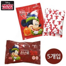 미키마우스 손난로 핫팩 90 g, 5개입