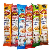 국물이있는 푸딩 고양이 캔 영양식 8p 2개 고양이특식 냥생습식간식 댕냥이미니캔, ⑤참치+치어(8G)