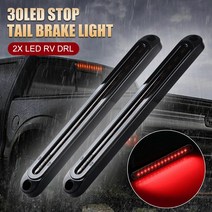 패션 30LED 트럭 트레일러 빛 12V-24V 사이드 마커 미등 흐르는 신호 DRL 브레이크 라이트 자동차 RV 트레, 01 1pcs