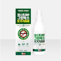 페스트7 그린팍스 모기 기피제, 100ml, 5개