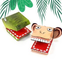 탑키드 ts28082 동물 종이 손인형 C (2p)