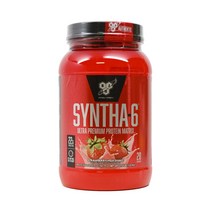 BSN 신타6 프리미엄 웨이 프로틴 유청 단백질 딸기맛 28 서빙 BCAA 아미노산 글루타민, 1개, 기본