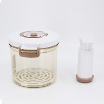 고급형 진공 수동 탈포기 기포제거(1L)