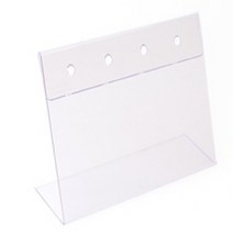 다용도 투명 아크릴 삼각 안내 꽂이 200X150MM