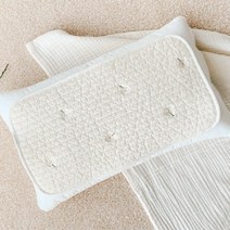 돗투돗x마롤로뜨 유아 순면 아기 베개 땀 패드 아기 베개 커버, 유아땀베개_살랑데이지
