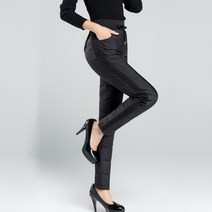 따뜻한 겨울 방한바지 패딩바지 오리털 패딩 겨울 바지