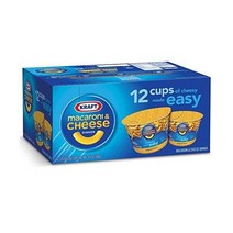 KRAFT 마카로니 앤 치즈 Easy Mac Original 58g 컵 (12개)