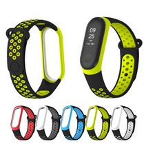 샤오미 미밴드 3 4 스트랩 스포츠 실리콘 MB-8559, 블랙레드, 없음