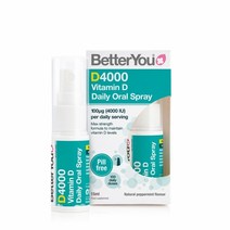 베러유 디4000 데일리 비타민D 구강 스프레이, 15ml, 3개
