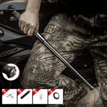 호신용 지팡이 스틱 막대봉 3단봉 호신봉, 블랙 두께강화 53cm 630g