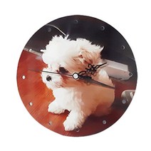 핸드디자인 원형 포토시계 기념일선물 주문제작, 무소음 원형시계