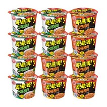 오뚜기 스파게티 큰컵 120g x 6p + 라면볶이 큰컵 120g x 6p, 12개