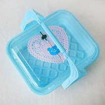 [ILLU]매27 파랑피크닉1개 10매 단체도시락통 일회용용기 종이 소풍 포장 김밥 일회용_hAeEA, ff본상품ff, ff본상품ff