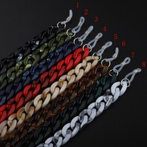 힙합 hiphop 마블 아크릴 마스크걸이 목걸이 겸용 안경줄 8종 안경소품