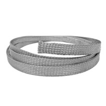 Electriduct 3.2cm(1.25인치) 스테인리스 스틸 브레이드 슬리브 (304SS) - 길이: 30.5m(100피트), 0.625 (5/8) Inch