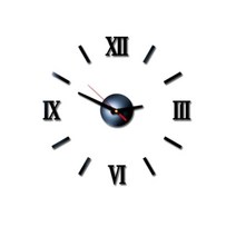 벽시계 인테리어시계 벽걸이시계 탁상시계 크리 에이 티브 3d 거울 벽 스티커 홈, 08