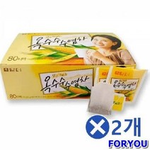 ForU569 구수한 옥수수수염차 티백 탕비용품 순수한차 2개 업소용티백 개운한 맛좋은