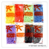 포디프레임 4D 연결봉 2cm 노랑 500개, 단품