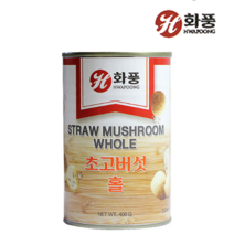 화풍 초고버섯 (홀) 버섯 통조림, 400g, 17개입