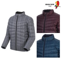 (남성)체크 패턴 경량 구스다운 점퍼_MKM4DJ01