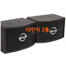 2개 10인치 우퍼스피커 노래방스피커 학교 강당 교회