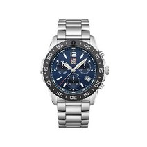Luminox 루미녹스 퍼시픽 다이버 크로노그래프 블루 스테인리스 스틸 남성용 시계 XS.3144