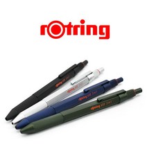 로트링 600 3in1 멀티펜 블랙 실버 아이언 블루 카모플라주그린 볼펜 샤펜, 카모 그린