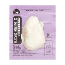 헬스앤뷰티 더 부드러운 닭가슴살 NEW 스노우크림, 130g, 10팩