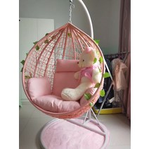 라탄 그네의자 행잉체어 야외 용안락 1 2인용, AQ