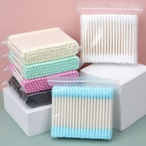 CMCOSMETIC 파스텔 면봉 100개입, 블루
