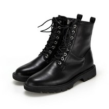 바바라(슈즈) 세븐플로어 레이스업 워커부츠 3cm_SFC838BK