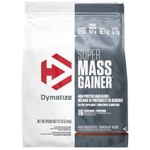 Dymatize 슈퍼 매스 게이너, 5.4kg, 쿠키 & 크림(Cookies & Cream)