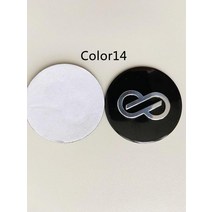 4개/개입 45MM 자동차 휠 센터 캡 엠 블 럼 스티커 VOSSEN ENKEI WedsSport 작업 감정 OZ RACKING RAYS VOL, 11 Color14
