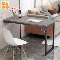 선반 식탁 주방 다용도 접이식 확장형 벽걸이테이블, 가로90*세로50*75높이