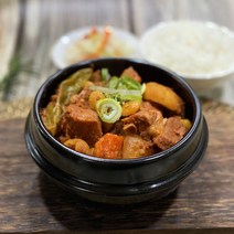 양념 돼지갈비찜 1kg 간장 매운 집들이음식 찜용, 매운돼지갈비찜