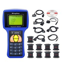 전문 T 코드 자동차 키 프로그래머 T300 V21.9 T 300 T-코드 영어 또는 스페인어 블루 블랙 자동차 T-300, 02 Blue_02 Spanish