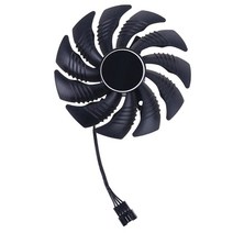 Gigabyte GeForce GTX1060 1650 1070 GTX 1050ti 그래픽 카드 용 1/2pcs 88mm T129215SU 4 핀 쿨러 팬, 01 a, 한개옵션1