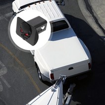 호환 트레일러 승용차 캠핑카 견인 장치 고리 1pc 히치 튜브 커버 플러그 실용 히치 캡 내구성 자동차 액세서리, 검은색