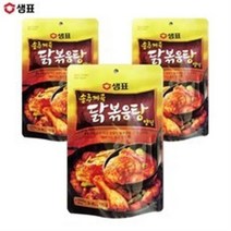 예이니식품 샘표 송추계곡 닭볶음탕 양념 3개(180gx3개) 여행캠핑간편요리소스조림, 15개, 180g