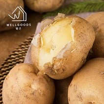 [웰굿] 산지직송 충남 당진 두백감자 3kg(특 개당110-160g), 단품