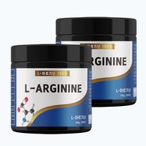 해나식품 L-아르기닌 미국산 Arginine 분말 가루 아르지닌, 2개, 100g
