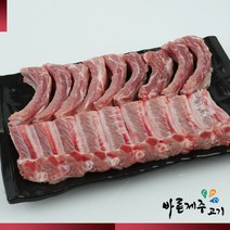 [산지직송]바른제주고기 제주돼지 등갈비 500g [구이용], 1개