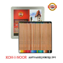 [코이노] 소프트 연필 파스텔 24색