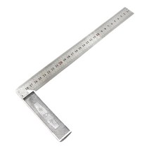 300mm 다용도자 변형되지 설계도구 쉽게 않는 알루미늄 자 철직각자 길이 멀티 직각 직각자 측정 측정자 커팅자 합금 자목공용 자알루미늄