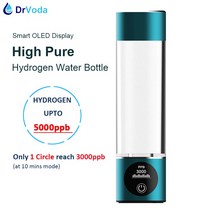 고농도 수소수 발생기 병 7 층 이중 챔버 전극 기술 H8 H2 메이커 5000 ppb, 1개