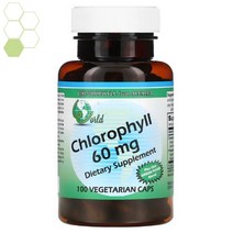월드오가닉 엽록소 60mg 100베지캡슐